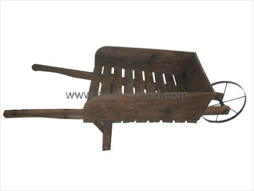 wheelbarrow planter