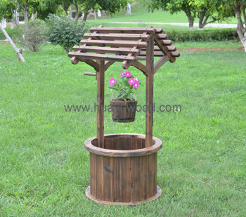 wishing well planter