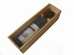 wood wine boxes with glass lid