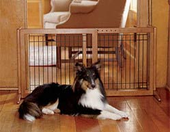 wooden dog gates