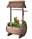 wishing well garden planters