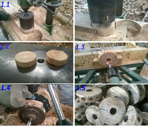 wooden wheels making