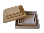 wooden boxes