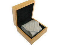 wooden necktie boxes