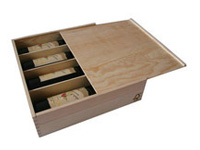 wooden wine boxes