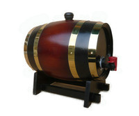 wooden wine barrel